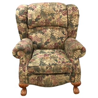 La-Z-Boy Floral Pattern Recliner