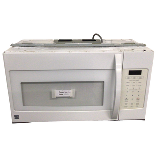 White Kenmore Microwave