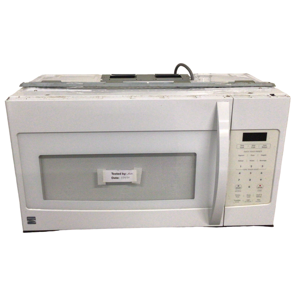 White Kenmore Microwave