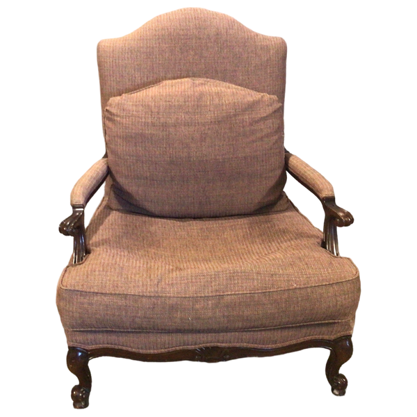 Maroon Lillian August Arm Chair