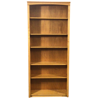 Tall Wood Bookcase