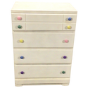 Child’s White Four Drawer Chest