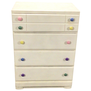 Child’s White Four Drawer Chest