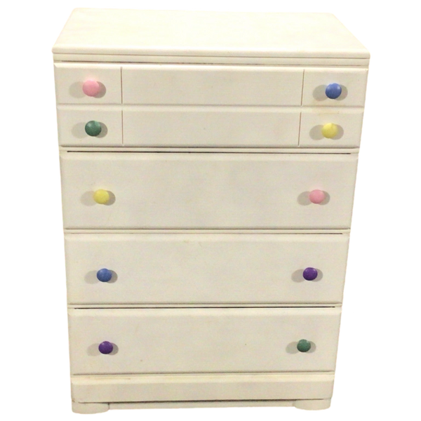 Child’s White Four Drawer Chest