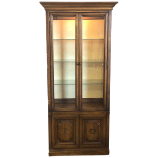 Glass Door And Shelving Cabinet