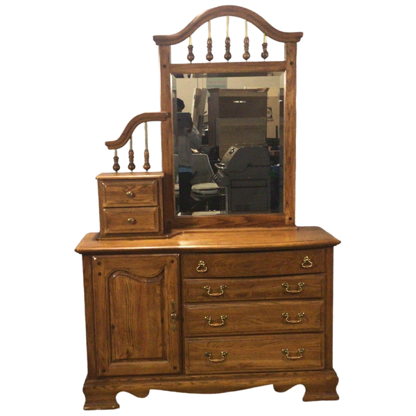 Harrison Ward Dresser With Top Drawer And Mirror