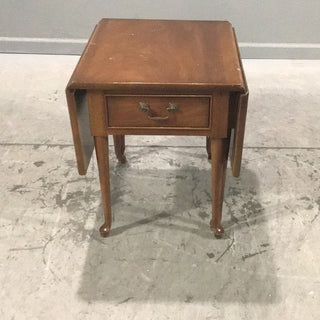 Small Drop Leaf End Table