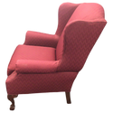 Burgundy Armchair