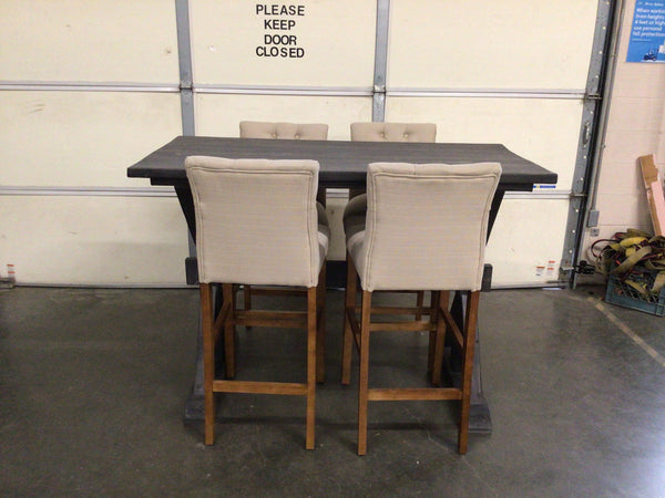 Five Piece Tall Dining Table