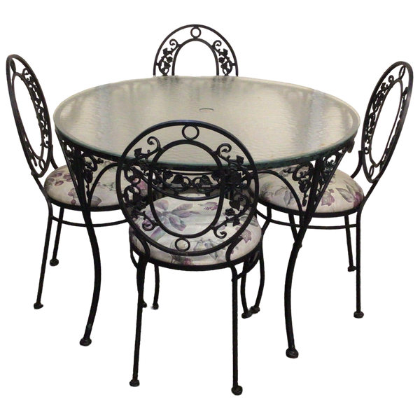 Five Piece Metal Outdoor Set