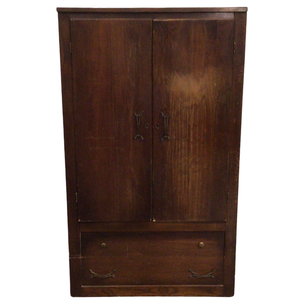 Antique Walnut Wardrobe