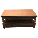 Two Drawer Rising Coffee Table