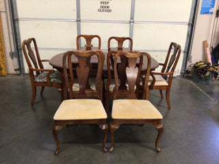 Nine Piece Cherry Dining Set