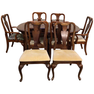 Nine Piece Cherry Dining Set