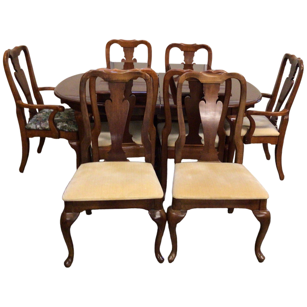 Nine Piece Cherry Dining Set