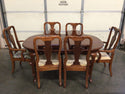 Nine Piece Cherry Dining Set