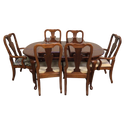 Nine Piece Cherry Dining Set