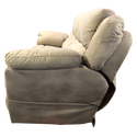 Beige Electric Reclining Massage Sofa