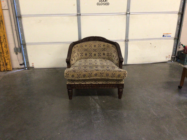 Oversized antique chair