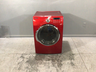 Red Samsung Dryer