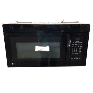 Black LG Microwave Oven