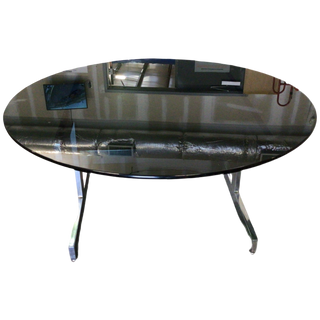 Black Glass Top Coffee Table