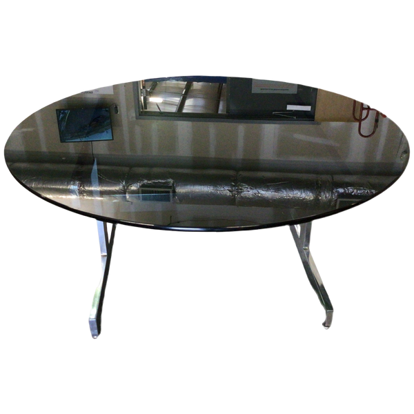 Black Glass Top Coffee Table