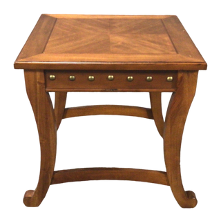 Wood End Table