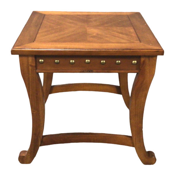 Wood End Table