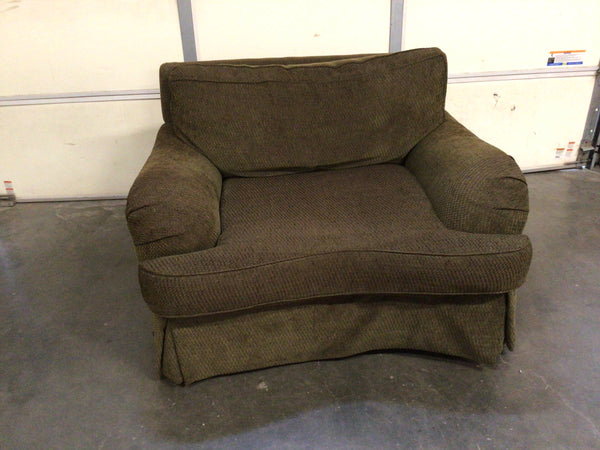 Brown oversized chair