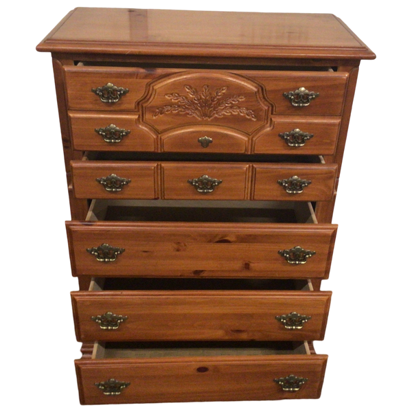 Webb Five Drawer Pine Chest