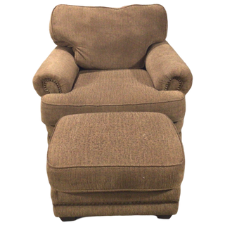 Brown Lane Furniture Chair With Ottoman