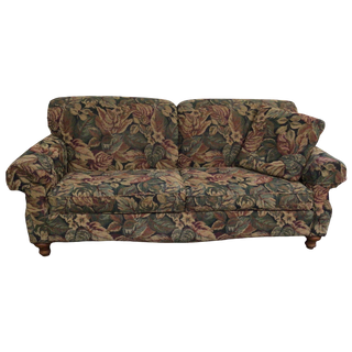 Floral Pattern Two Cushion Sofa