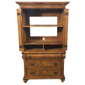 Three Drawer Wood Armoire