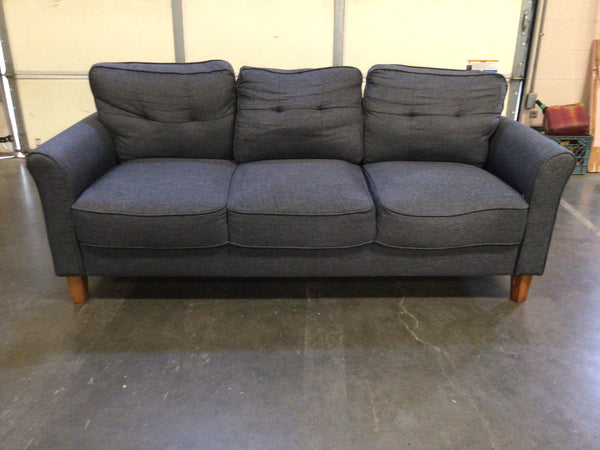 Dark grey sofa