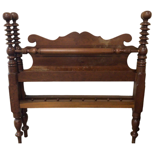 Wood Full Size Poster Bed