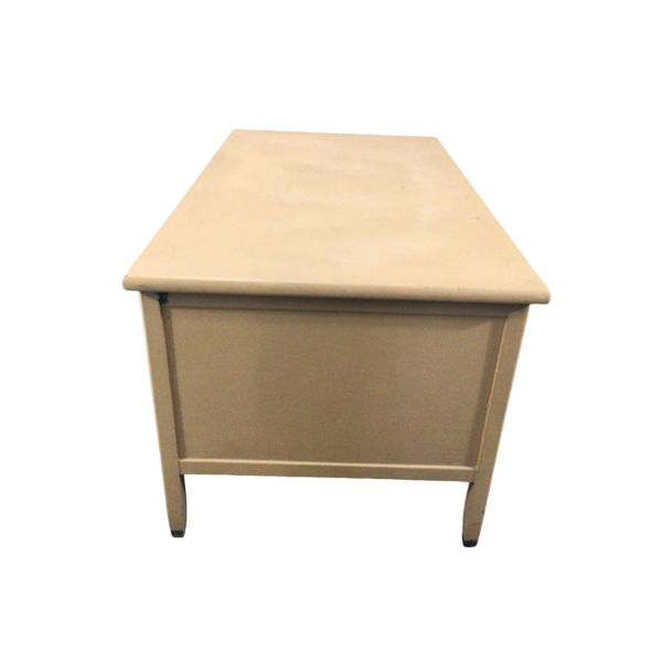 Peach Colored Wooden Desk