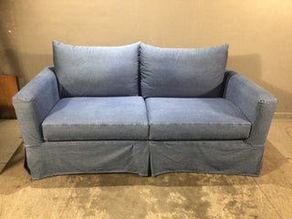 Blue Denim Sofa