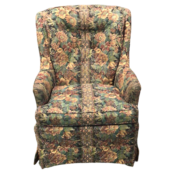 Floral Pattern Chair