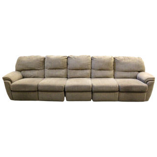 Light Brown Five Piece Sofa