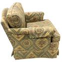 Skirted Floral Pattern Chair