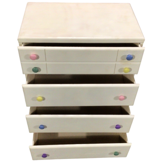 Child’s White Four Drawer Chest