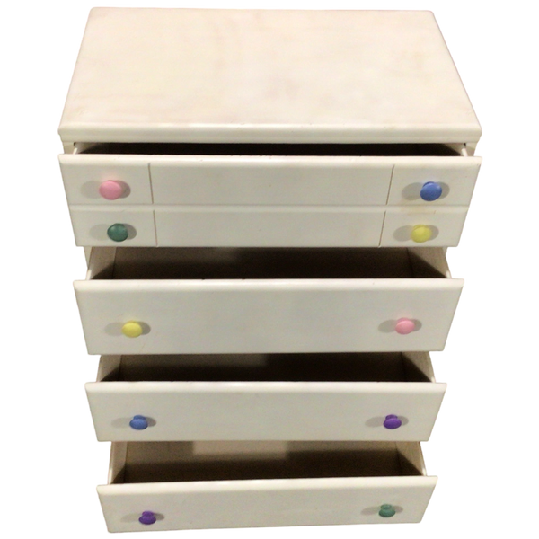 Child’s White Four Drawer Chest