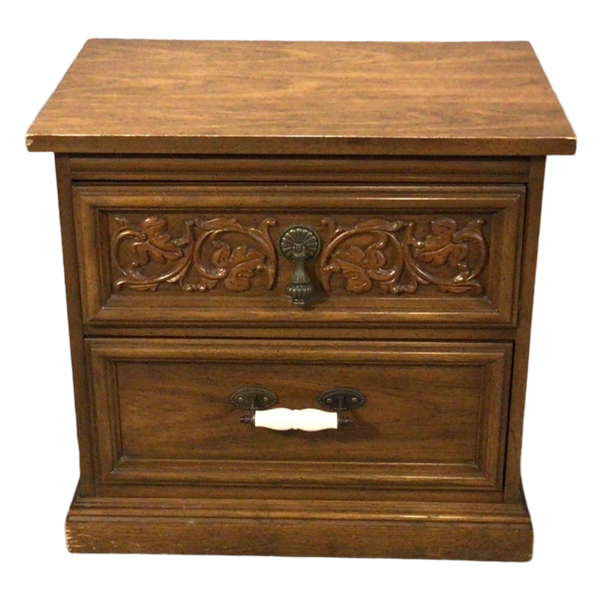 Dixie Two Drawer Nightstand