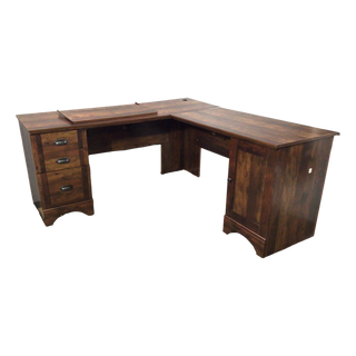 Three Drawer L Shaped Desk