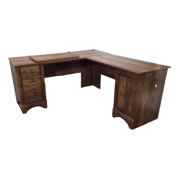 Three Drawer L Shaped Desk