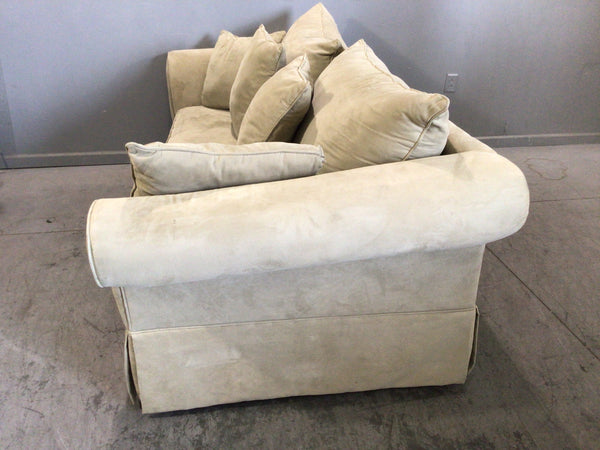 Tan Micro Fiber Sofa