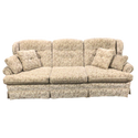 Cream Colored Pattern Sofa