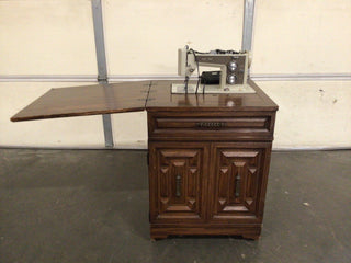 Antique Sewing Machine With Stand