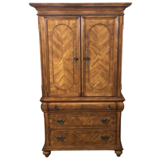 Three Drawer Wood Armoire